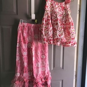 Girls Valentines Outfit
